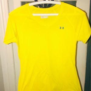 Under Armour Heat Gear Semi-Fitted V-Neck Tee
